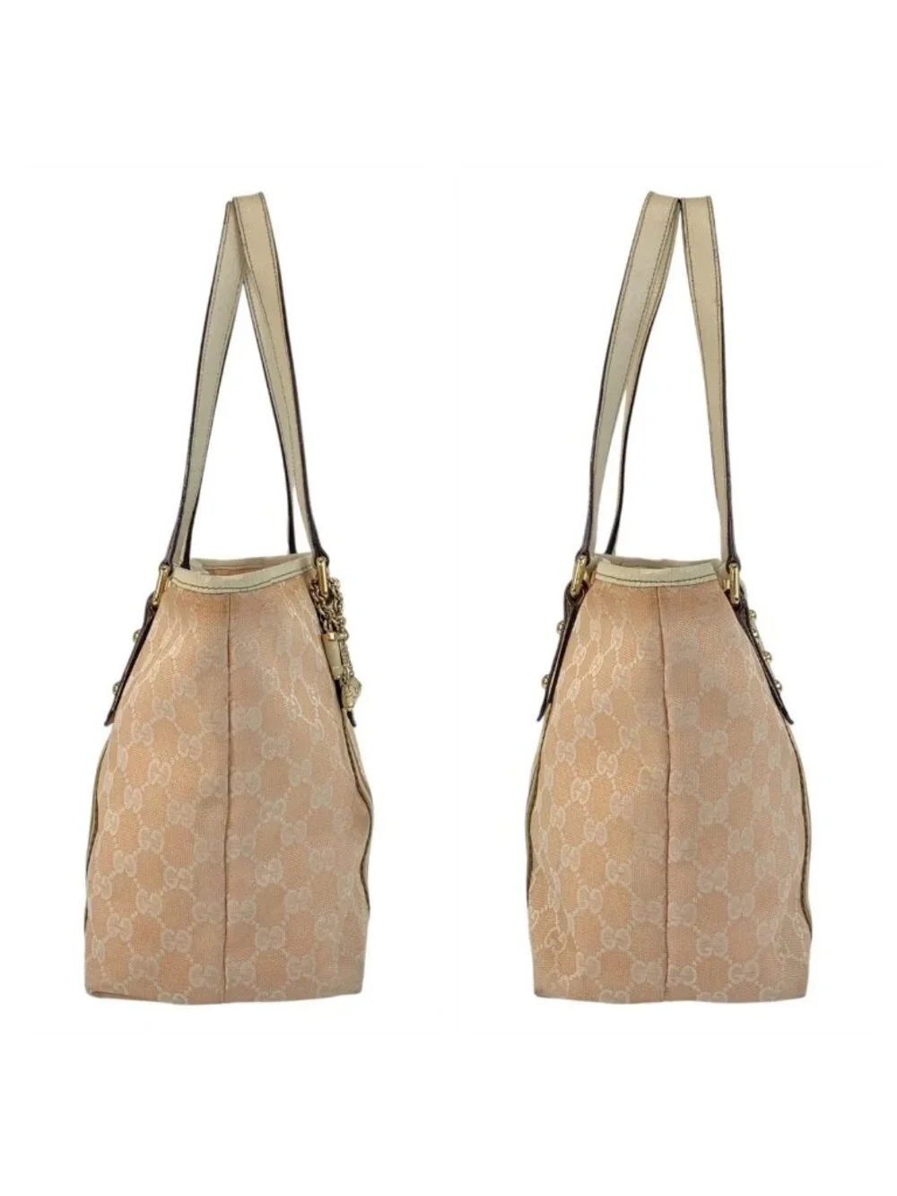 Gucci Sherry Line Pink Tote Bag